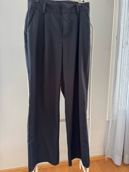 Black wide leg trousers Gina Tricot 