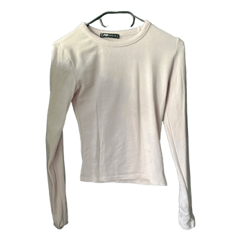 Pink long-sleeved top