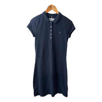 Navy polo dress