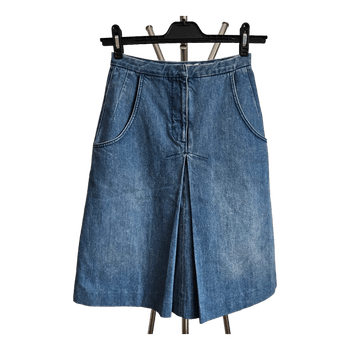 & Other Stories Vika Gazinskaya denim skirt A-line midi high waist classic capsule piece