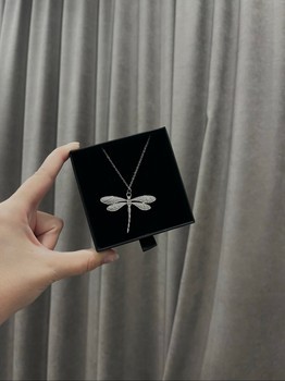 dragonfly pendant necklace
