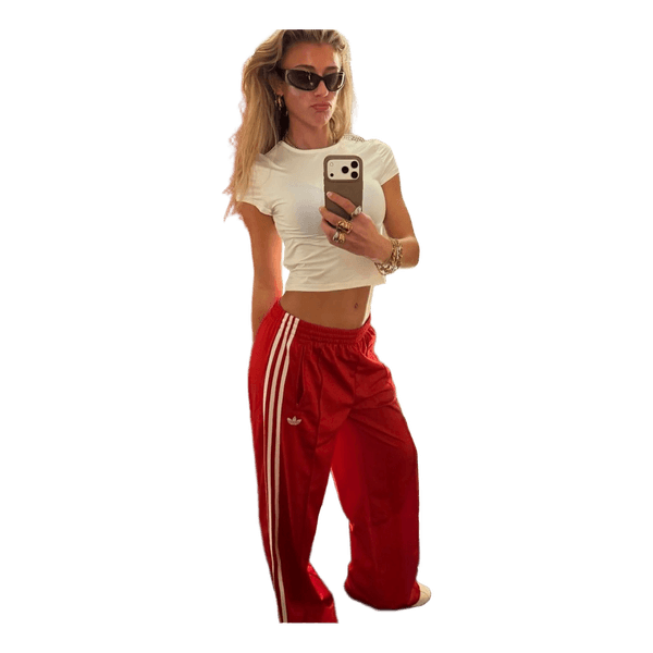 Røde Adidas track pants