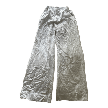 Gina Tricot valkoiset pellavahousut