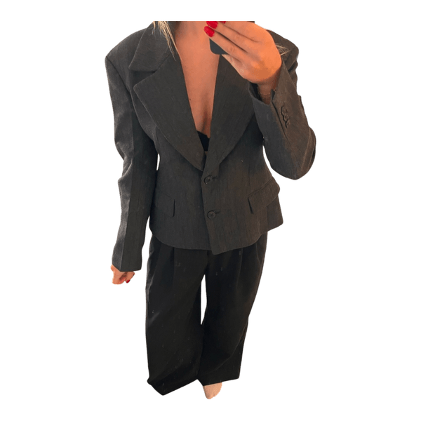 Grå blazer fra zara