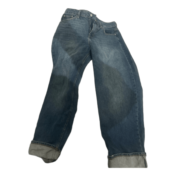 Blå denim jeans