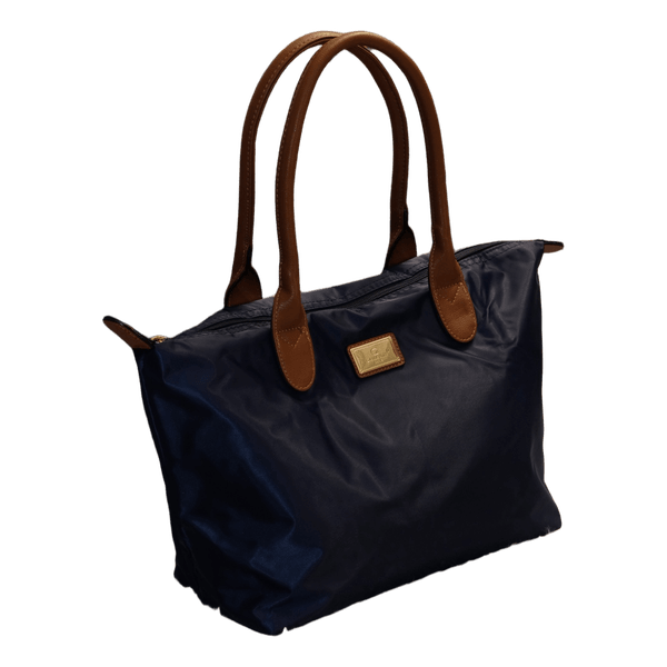 Navy blue tote bag