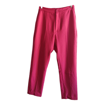 Gina Tricot pinkit jakkupuvun housut 40