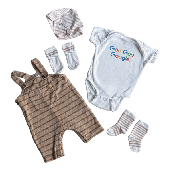 Lil' Atelier -haalari (setti), koko 56 (2–3 kk) + body, pipo, sukat ja lapaset