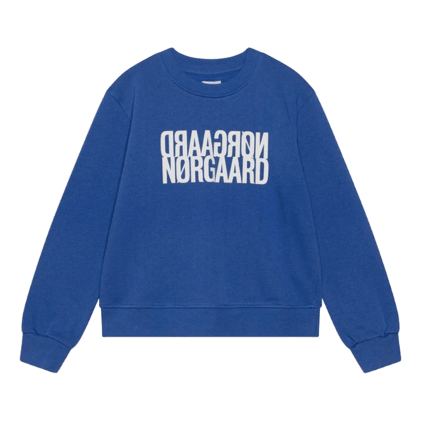 Blå Nørgaard sweatshirt