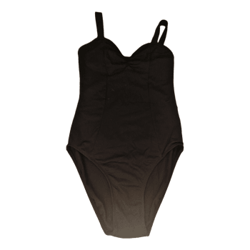 Black dance leotard