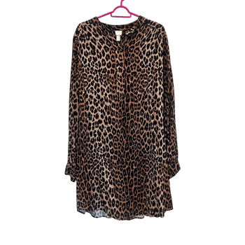 Leopardkuvioinen mekko