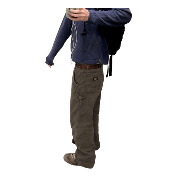 Brown Dickies carpenter trousers