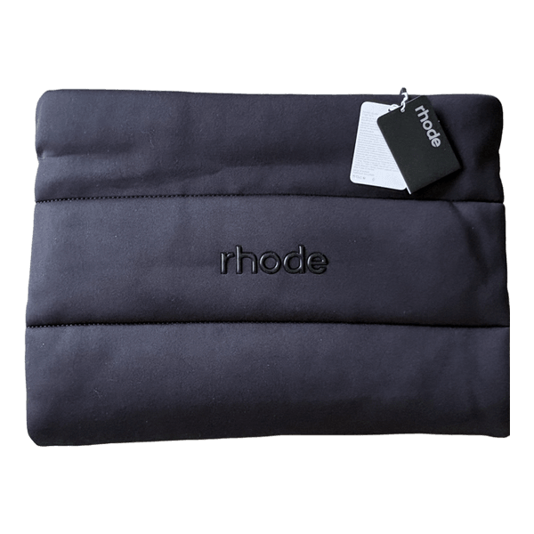 Rhode black padded pouch