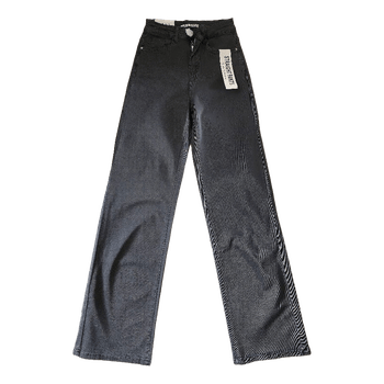 Estee Brown grey high waist straight jeans xs