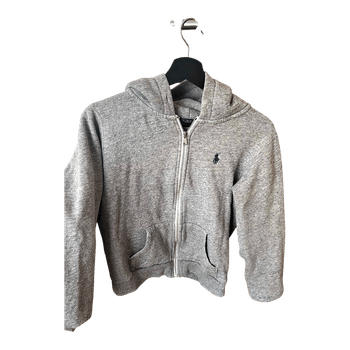 Polo zip-up sweatshirt