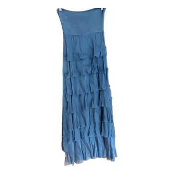 Blue maxi skirt/dress