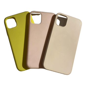 aesthetic silicone phone cases set pastel iPhone 11 cases minimal soft matte covers
