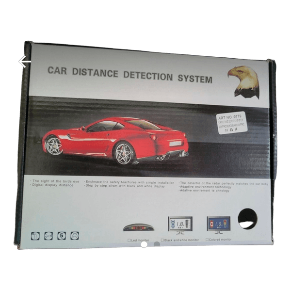 Car distance detection system