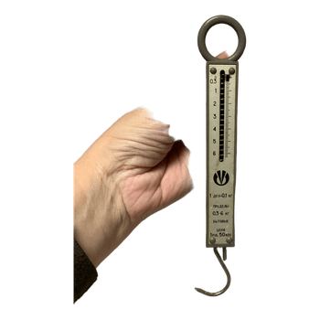 Vintage spring balance scale