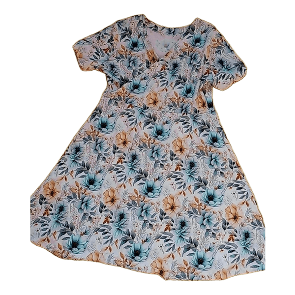 Floral print summer dress