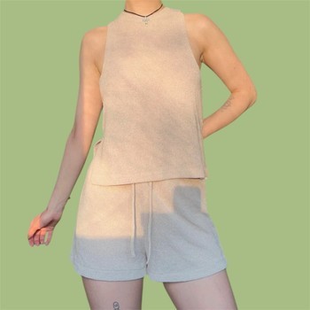 H&M Beige knit lounge set