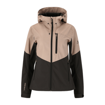Beige rain jacket