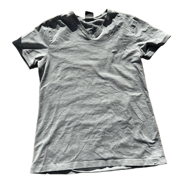 Grå Nike v-hals t-shirt