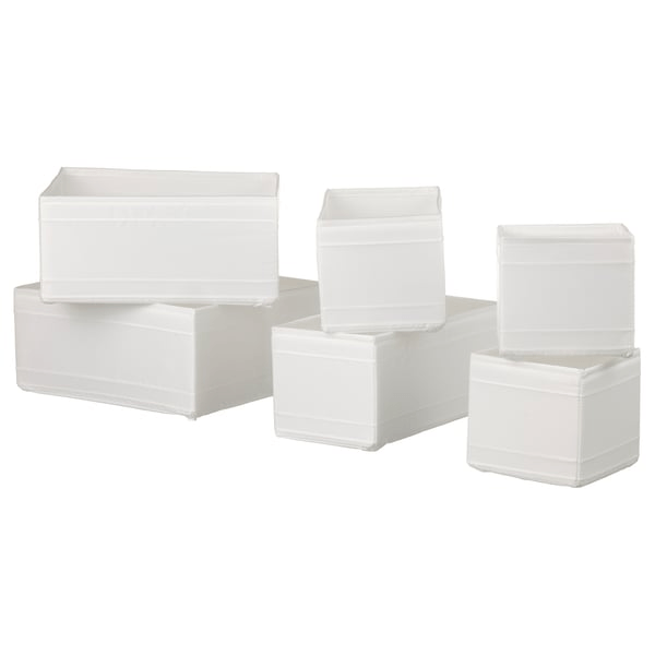 White storage box