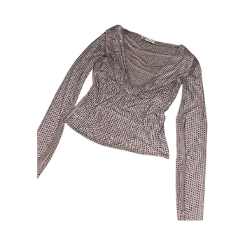 Zara kimalteinen pitkähihanen