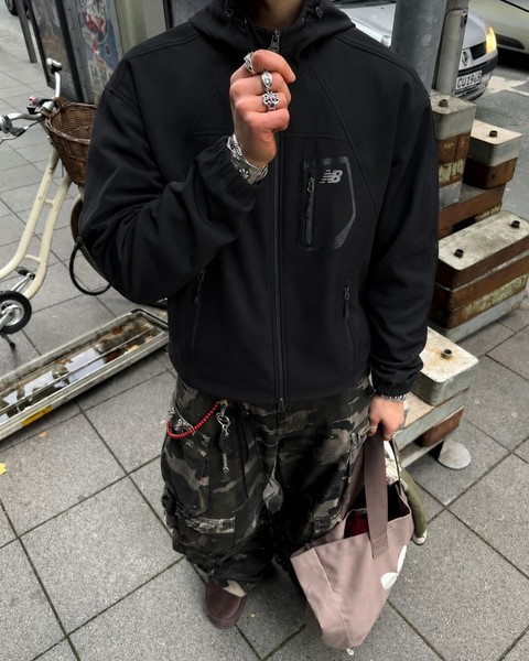 Black New Balance jacket