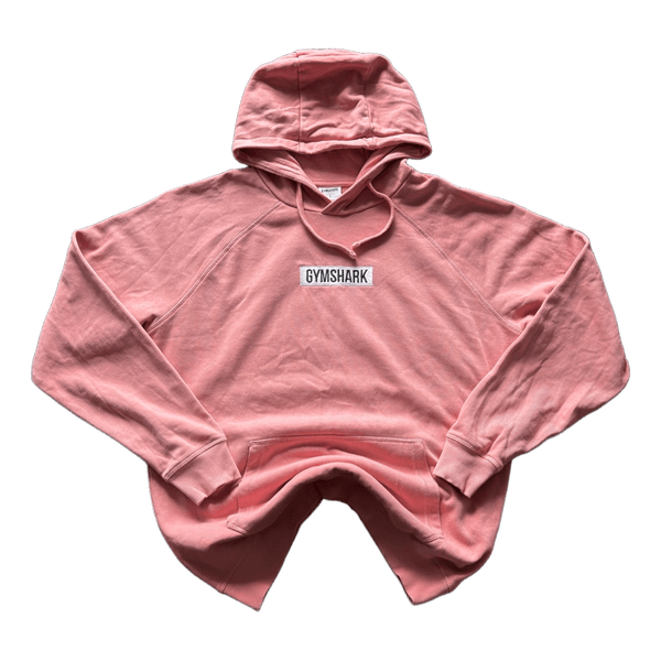 Gymshark pink cotton hoodie