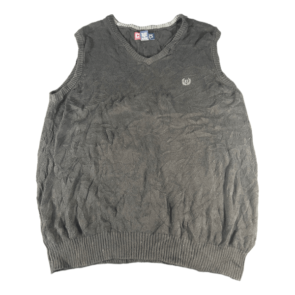 Musta Chaps neuleliivi (100 % puuvillaa) – M