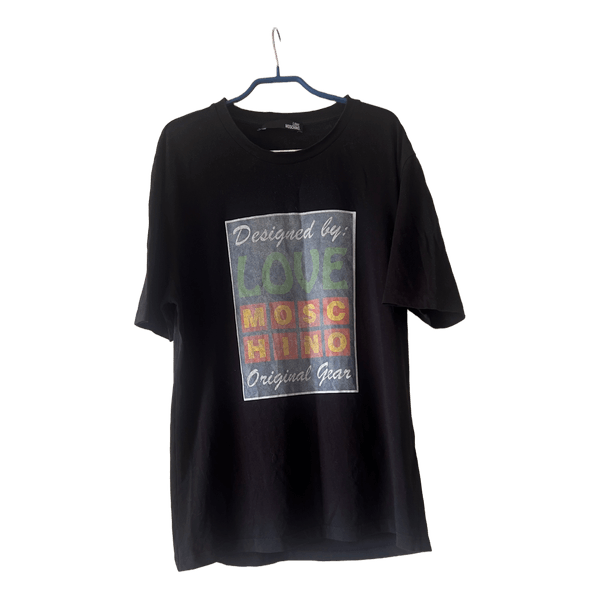 Black Love Moschino t-shirt