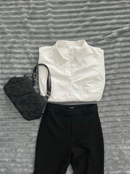 White button down shirt