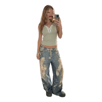 Sage green butterfly top