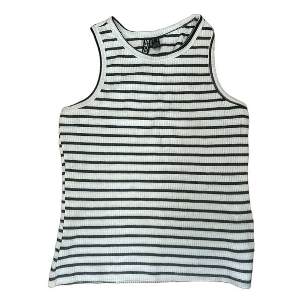 Pieces stribet tanktop