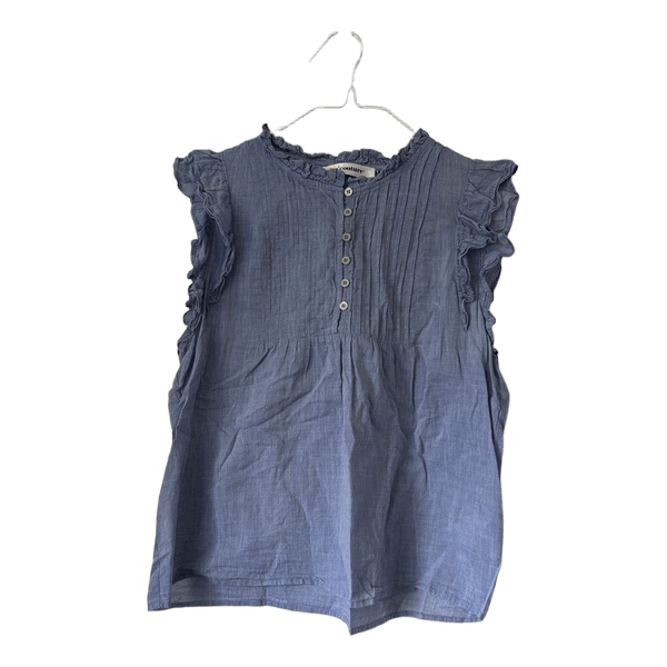 Co'couture lyseblå top
