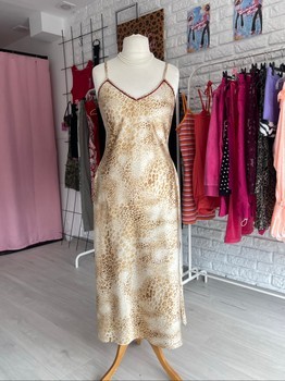 Leopard print dress