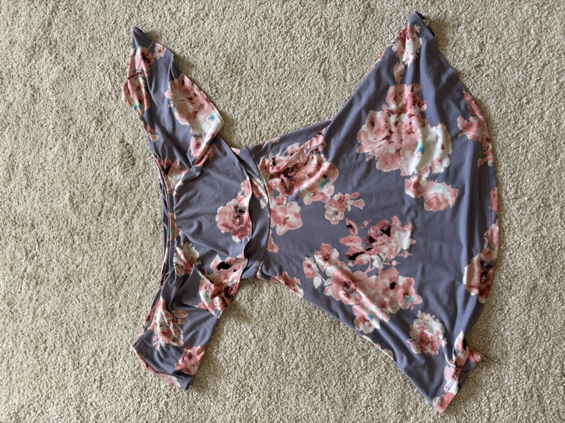 Floral off-shoulder dress