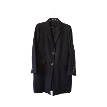 Zara laivastonsininen villakangastakki