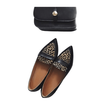 Flattered shoes