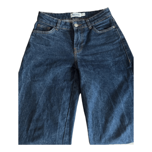 Pieces mørkeblå jeans