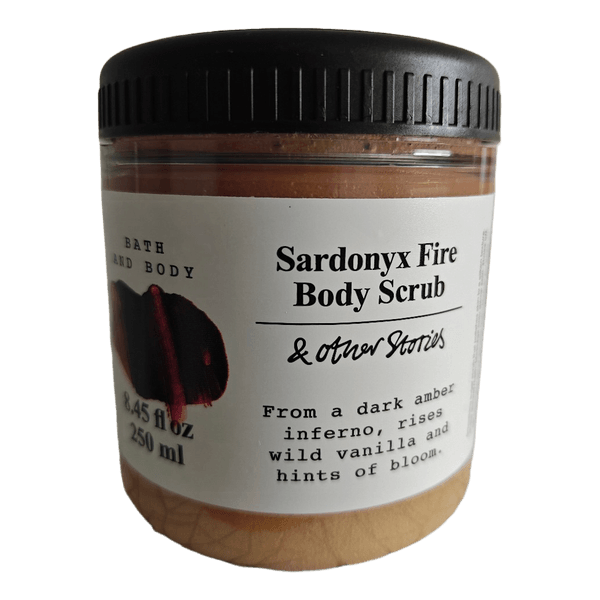 Sardonyx Fire body scrub--UUSI