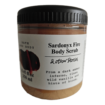 Sardonyx Fire body scrub--UUSI