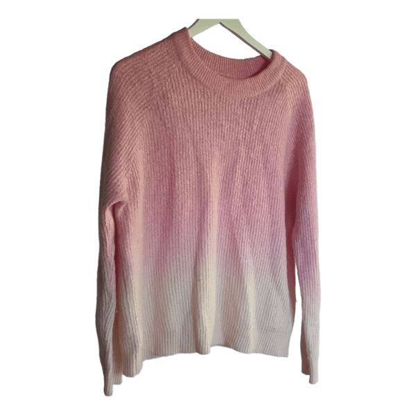 Różowy sweter ombre Envii
