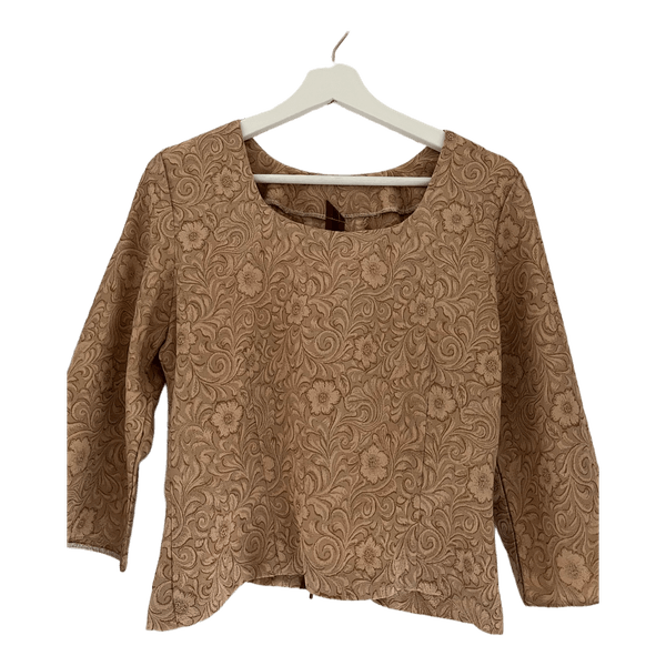 Beige vintage pusero