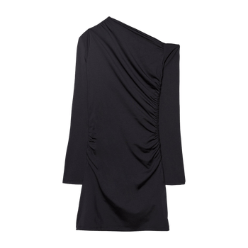 Black sheath dress