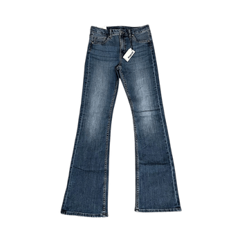 Bootcut jeans, mid waist