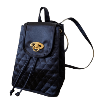 Small black backpack