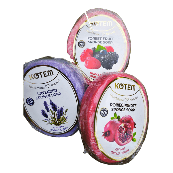 Sponge soap set